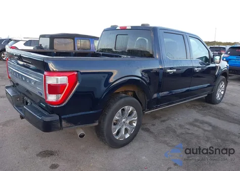 2022 Ford F-150 Platinum from USA, damaged, VIN 1FTEW1C89NFB48311